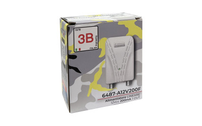 ALIMENTATORE TV 200mA 1 USCITA CONNETTORE FEMMINA