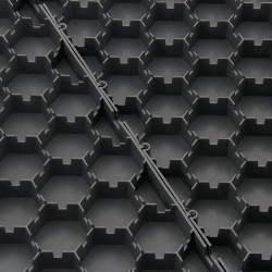 PEDANA CM 116 X 76 X 4 GRIGIO SCURO