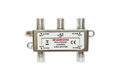 PARTITORE TV INTERNO CC 4 OUT F 3B