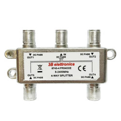 PARTITORE TV INTERNO CC 4 OUT F 3B