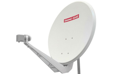 KIT PARABOLA 60 CM ACCIAIO BIANCO EMME ESSE