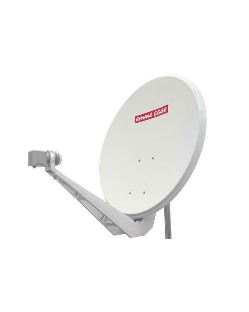 KIT PARABOLA 80 CM ACCIAIO BIANCO EMME ESSE