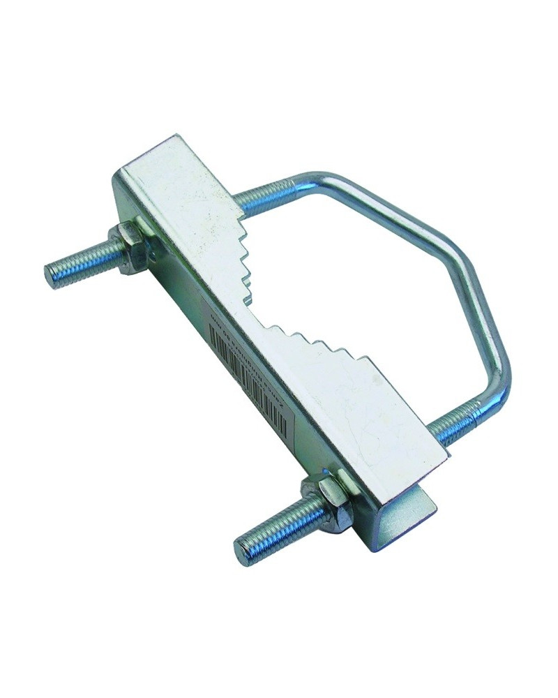 ZANCA RINGHIERA PER PALO SAT IN ACCIAIO 25-55 MM