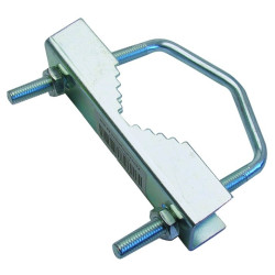 ZANCA RINGHIERA PER PALO SAT ACCIAIO 40-76MM