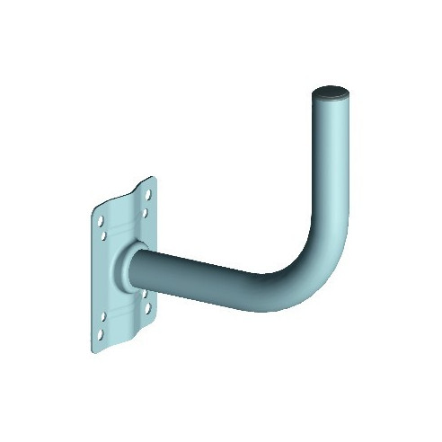 SUPPORTO A MURO ANTENNA/PARABOLA 24 CM ZINCATO