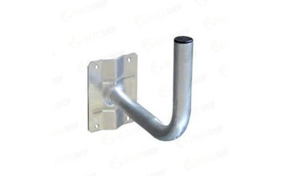 SUPPORTO A MURO ANTENNA/PARABOLA 44 CM ZINCATO