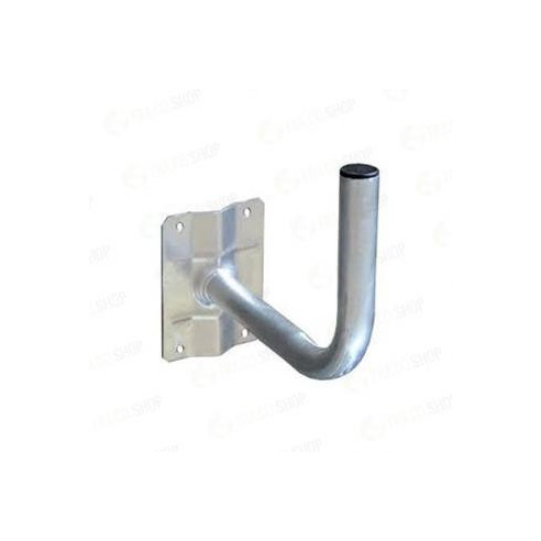 SUPPORTO A MURO ANTENNA/PARABOLA 44 CM ZINCATO
