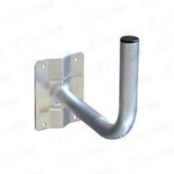 SUPPORTO A MURO ANTENNA/PARABOLA 44 CM ZINCATO