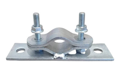 ZANCA AD ESPANSIONE PER PALO ANTENNA FILO MURO 60