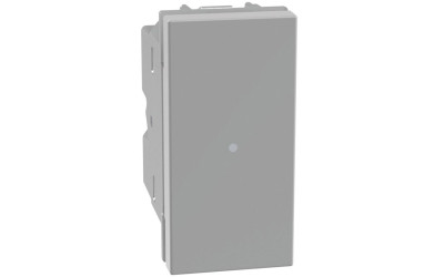 INTERRUTTORE UNIPOLARE  10A ASSIALE GRIIGIO MATIXGO