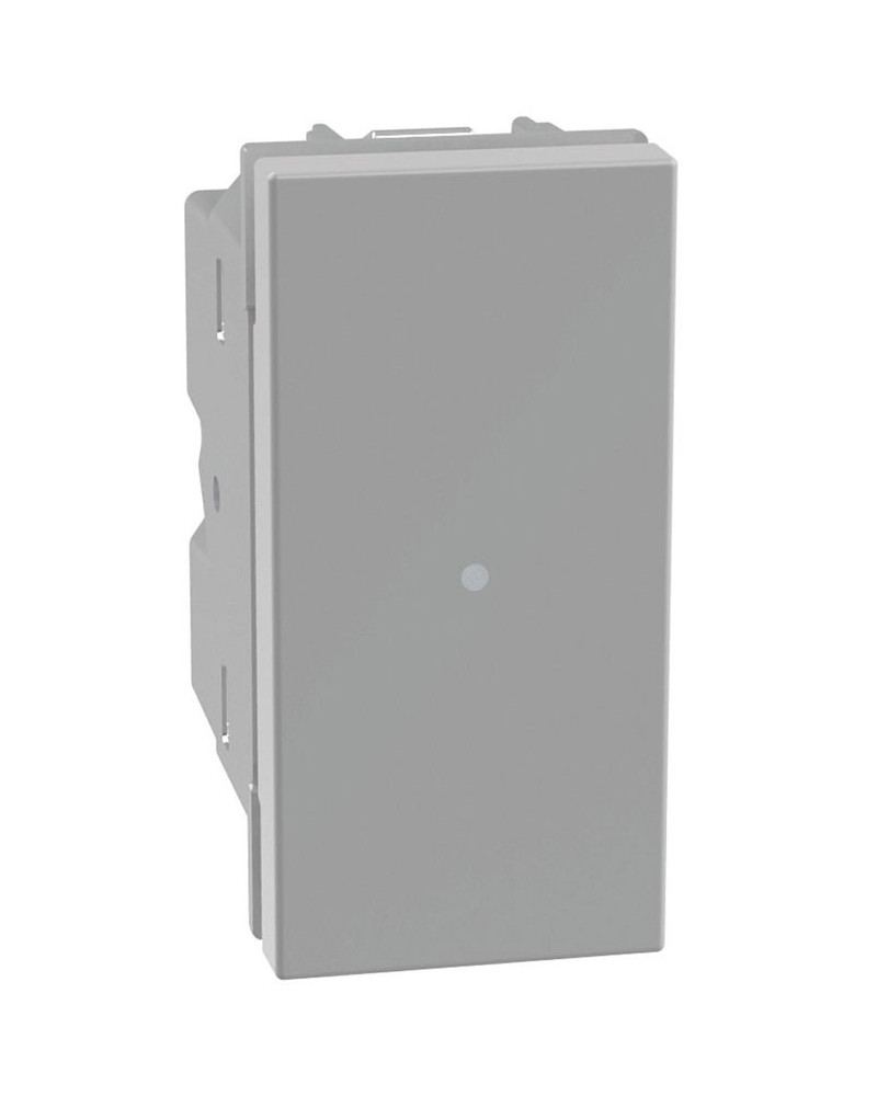 INTERRUTTORE UNIPOLARE  10A ASSIALE GRIIGIO MATIXGO