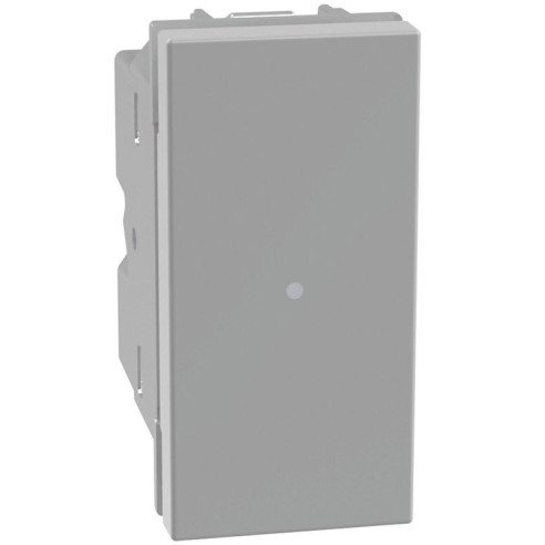 INTERRUTTORE UNIPOLARE  10A ASSIALE GRIIGIO MATIXGO