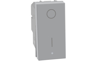 INTERRUTTORE BIPOLARE 16ABASCULANTE GRIGIO MATIXGO