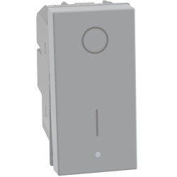 INTERRUTTORE BIPOLARE 16ABASCULANTE GRIGIO MATIXGO
