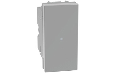 PULSANTE NO 10A ASSIALE GRIGIO MATIXGO