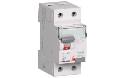 DIFFERENZIALE PURO/SALVAVITA AC 25A 30MA BTICINO