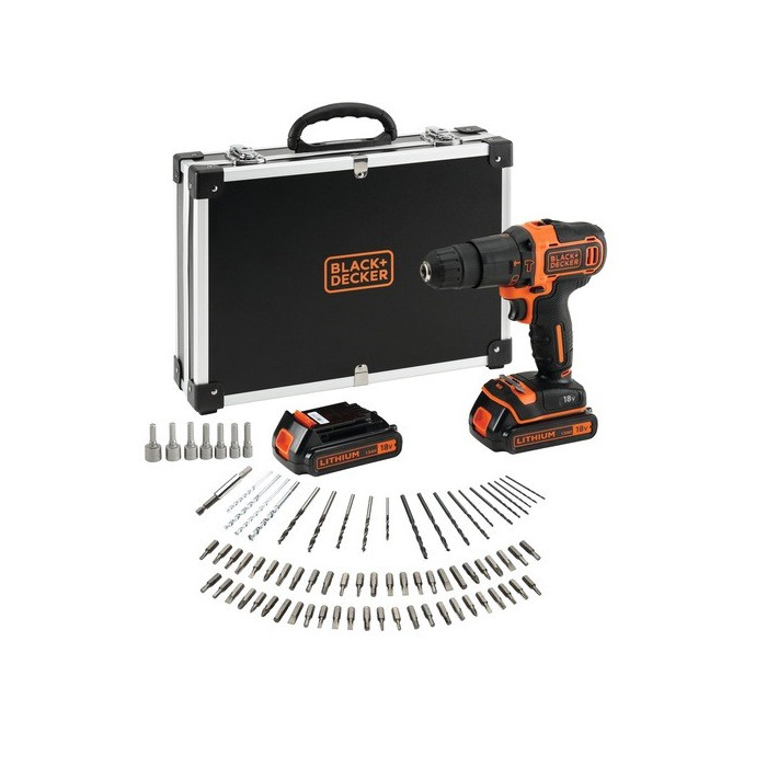 TRAPANO A DUE BATTERIE MOD.  BDCHD18BAFC