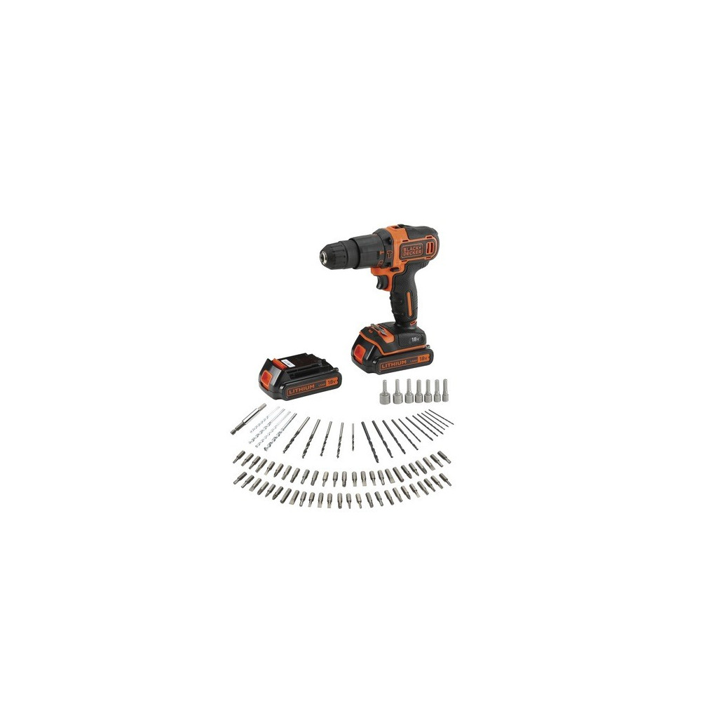 TRAPANO A DUE BATTERIE MOD.  BDCHD18BAFC