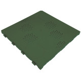 PIASTRELLA DRENANTE AUTOBLOCCANTE CM 40X40 VERDE IN POLIPROPILENE