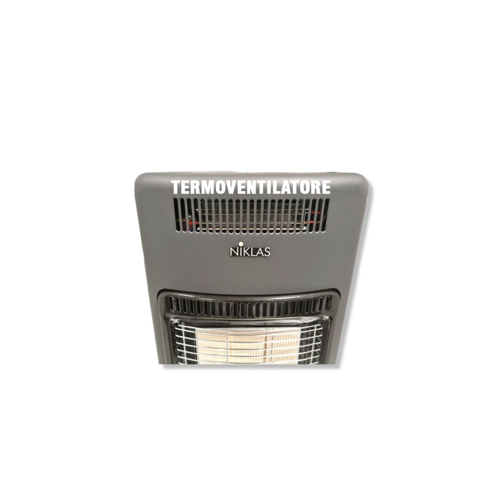 STUFA A GAS GPL INFRAROSSI VENTILATA NIKLAS TURBO
