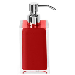 PORTASAPONE CON DOSATORE  RAIMBOW VARI COLORI