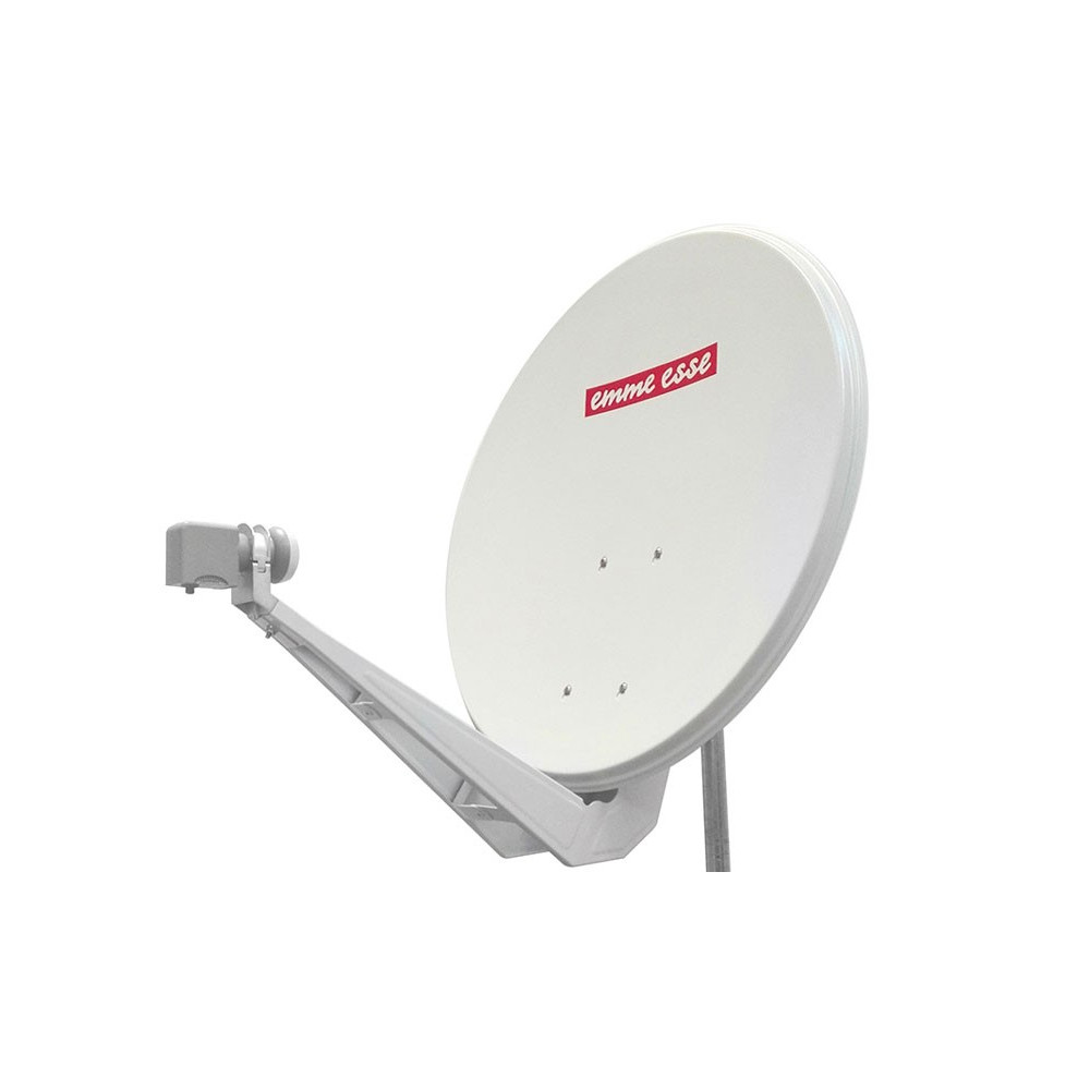 KIT PARABOLA 60 CM ACCIAIO BIANCO EMME ESSE