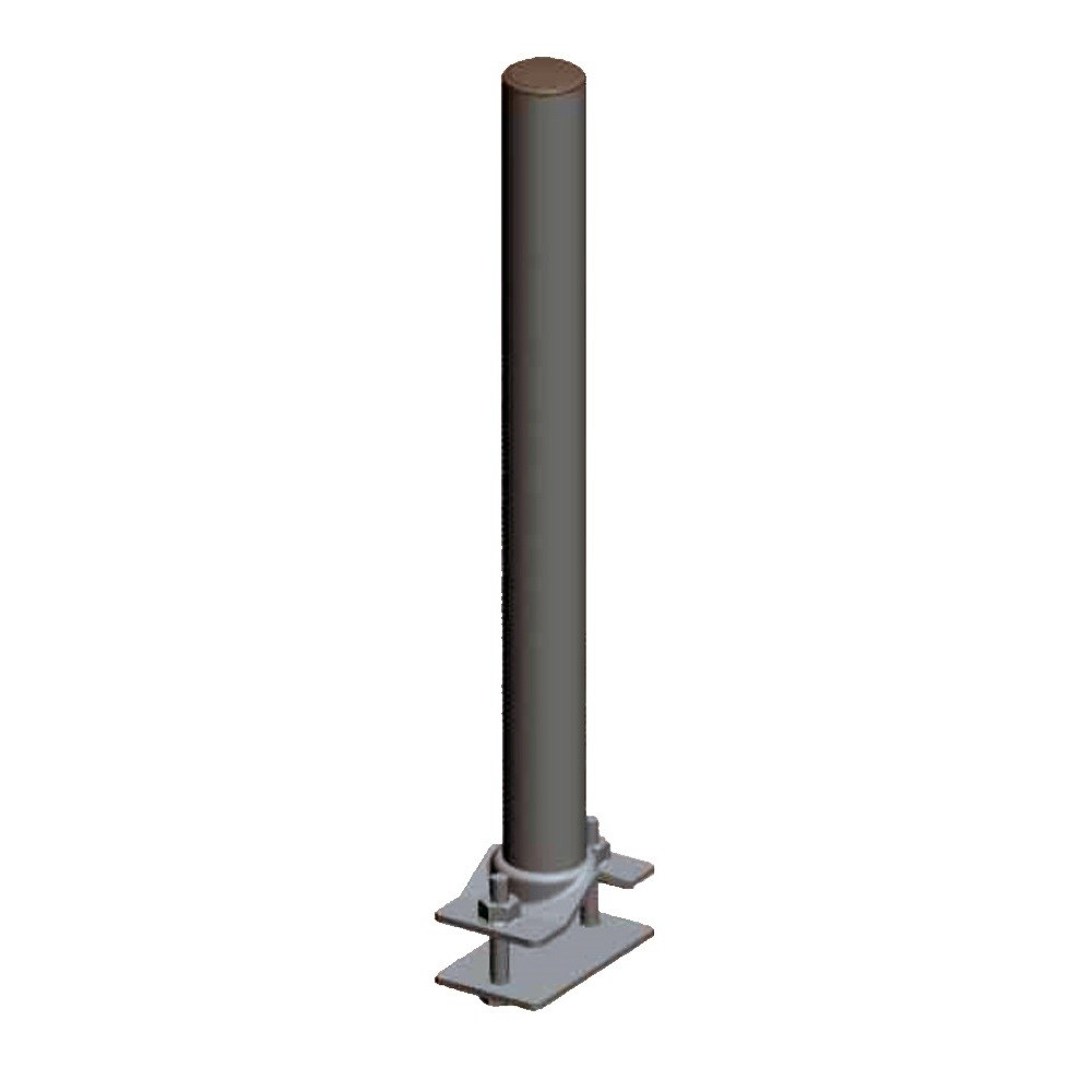 STAFFA A BALCONE DIRITTO PER ANTENNA CM 42