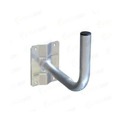 SUPPORTO A MURO ANTENNA/PARABOLA 44 CM ZINCATO