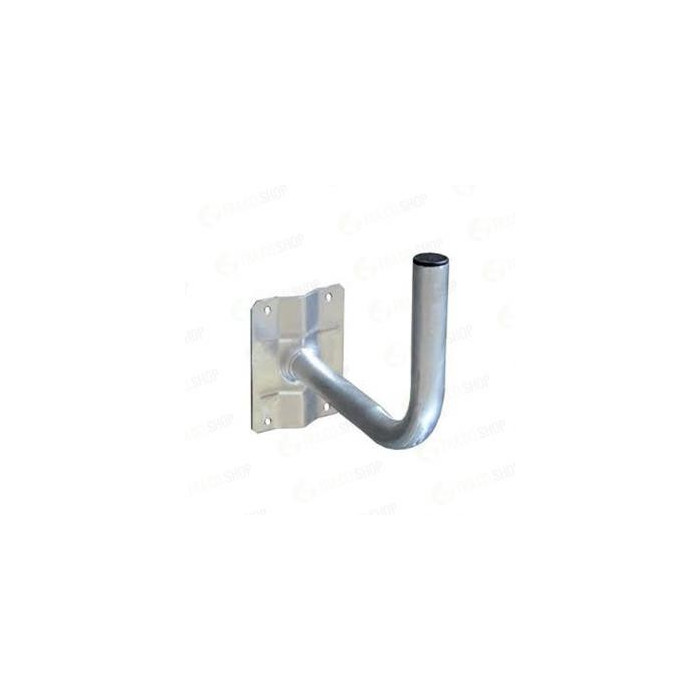 SUPPORTO A MURO ANTENNA/PARABOLA 44 CM ZINCATO