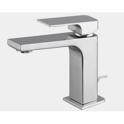 MISCELATORE LAVABO CROMO MIX SERIE FIT