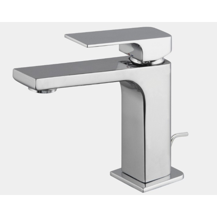 MISCELATORE LAVABO CROMO MIX SERIE FIT