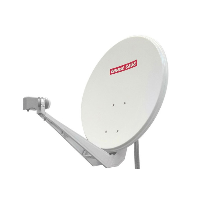 KIT PARABOLA 80 CM ACCIAIO BIANCO EMME ESSE