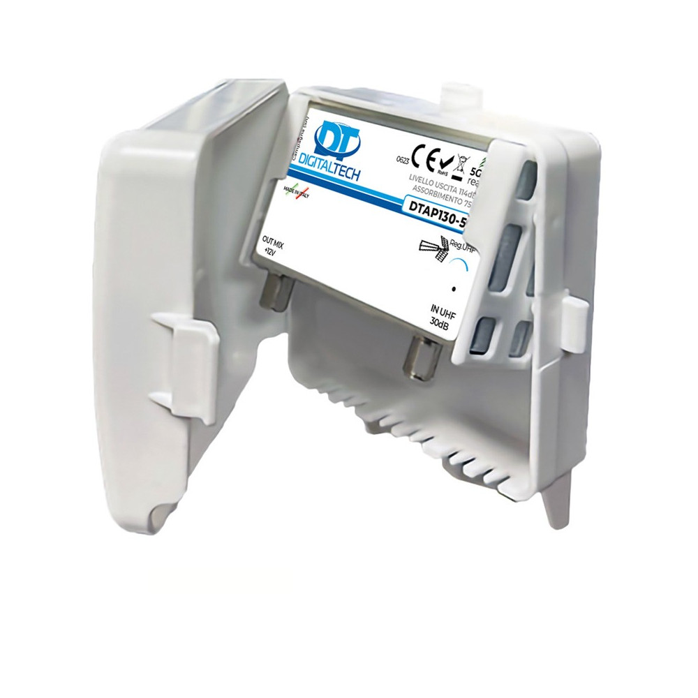 AMPLIFICATORE TV DA PALO 30 dB 5G LTE