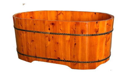 VASCA DA BAGNO IN LEGNO ORCHIDEA