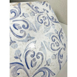 PAVIMENTO DECORO BLU STILE VIETRI CM 23,5 X 23,5