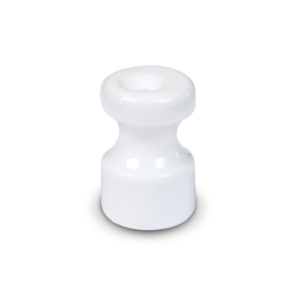 ISOLATORE CERAMICO 19MM COMPLETO DI VITE
