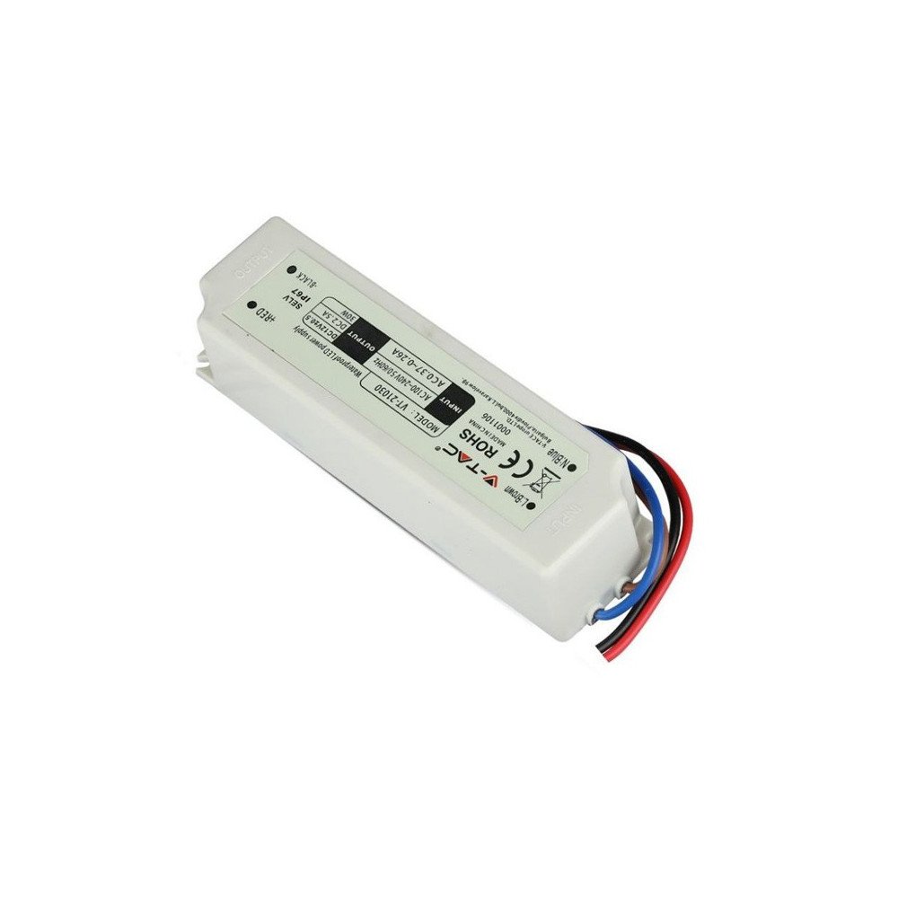 TRASFORMATORE PER LED SLIM 12V 30W IP67 VTAC