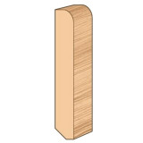 BATTISCOPA PINO GREZZO MM 10x70  - 2,7MT PIRCHER