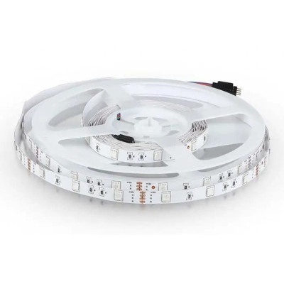 STRIP LED 5050SMD 12V IP20 5MT RGB 4W VTAC