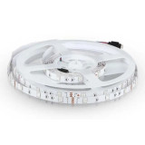 STRIP LED 5050SMD 12V IP20 5MT RGB 4W VTAC