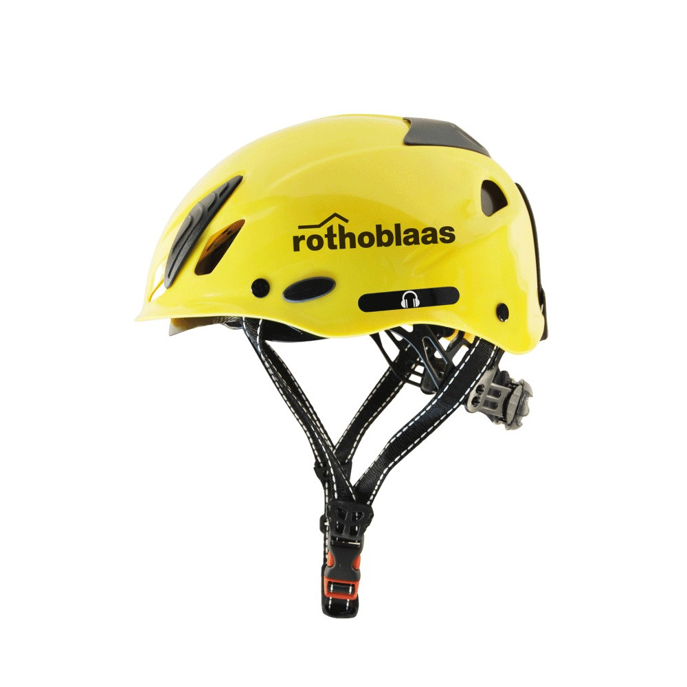 ELMETTO DI PROTEZIONE CASCO GIALLO ROTHOBLAAS