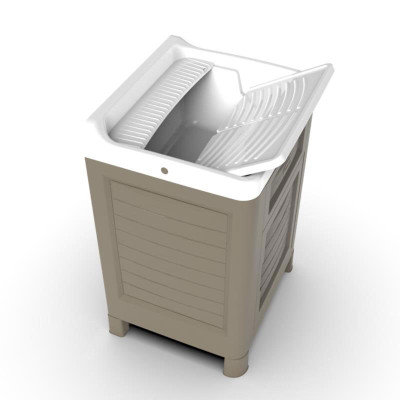 LAVATOIO MOBILETTO ARTU' CM.51X60X89 TORTORA