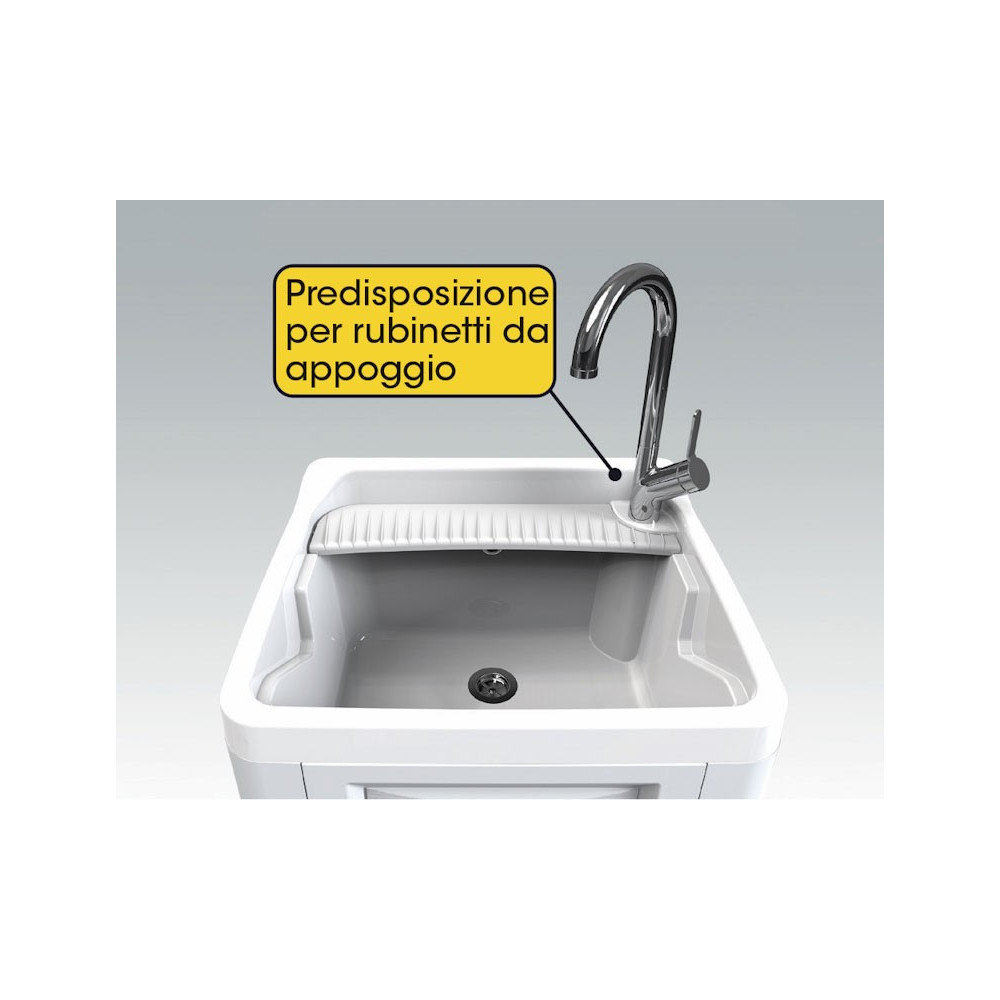 LAVATOIO MOBILETTO ARTU' CM.51X60X89 TORTORA