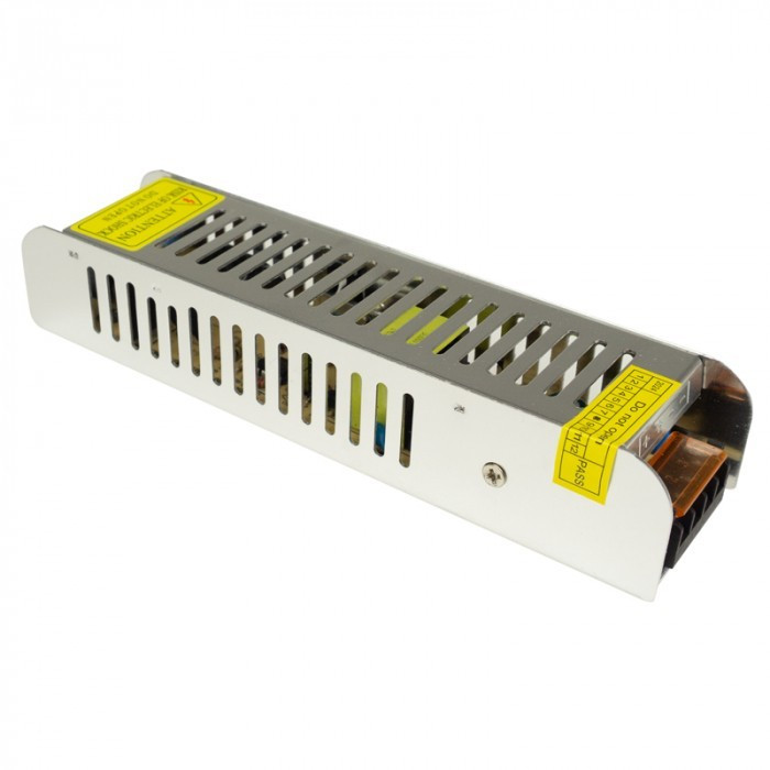 TRASFORMATORE PER LED 12V 80W - 240V 6,6A IP20 ECOLIGHT