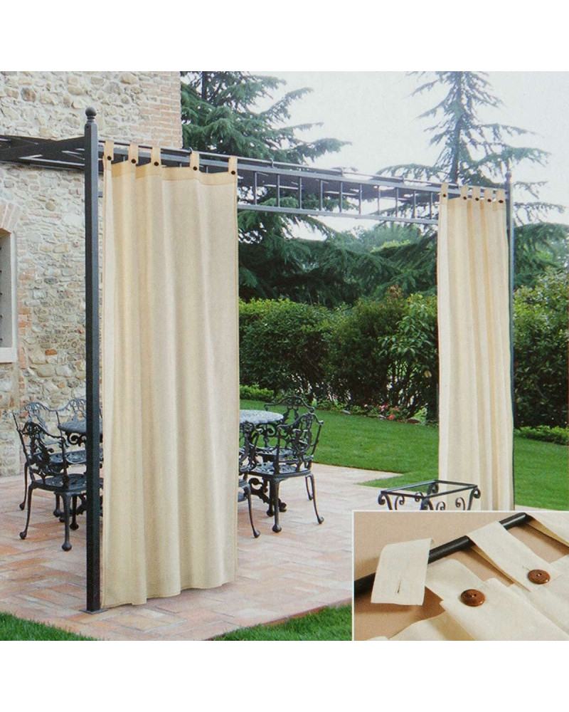 TENDA X GAZEBO A BRETELLA CM.160X270H ECRU