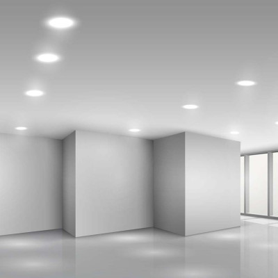 PANNELLO LED 6W D. 12,5 3000K SLIM VTAC