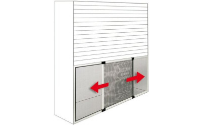 ZANZARIERA ESTENSIBILE CM 50 X 75 AVORIO
