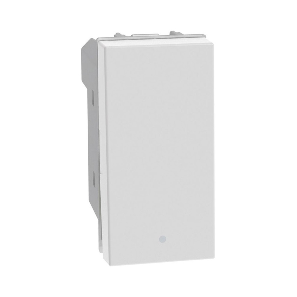 DEVIATORE UNIPOLARE 10A  BASCULANTE MATIXGO BIANCO