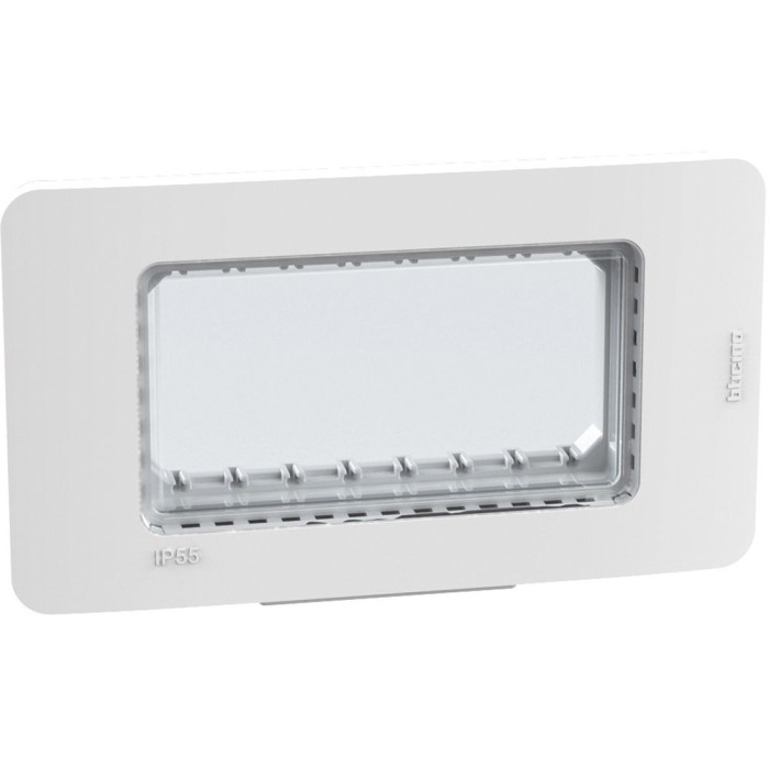PLACCA IDROBOX IP55 4 POSTI  BIANCO MATIXGO