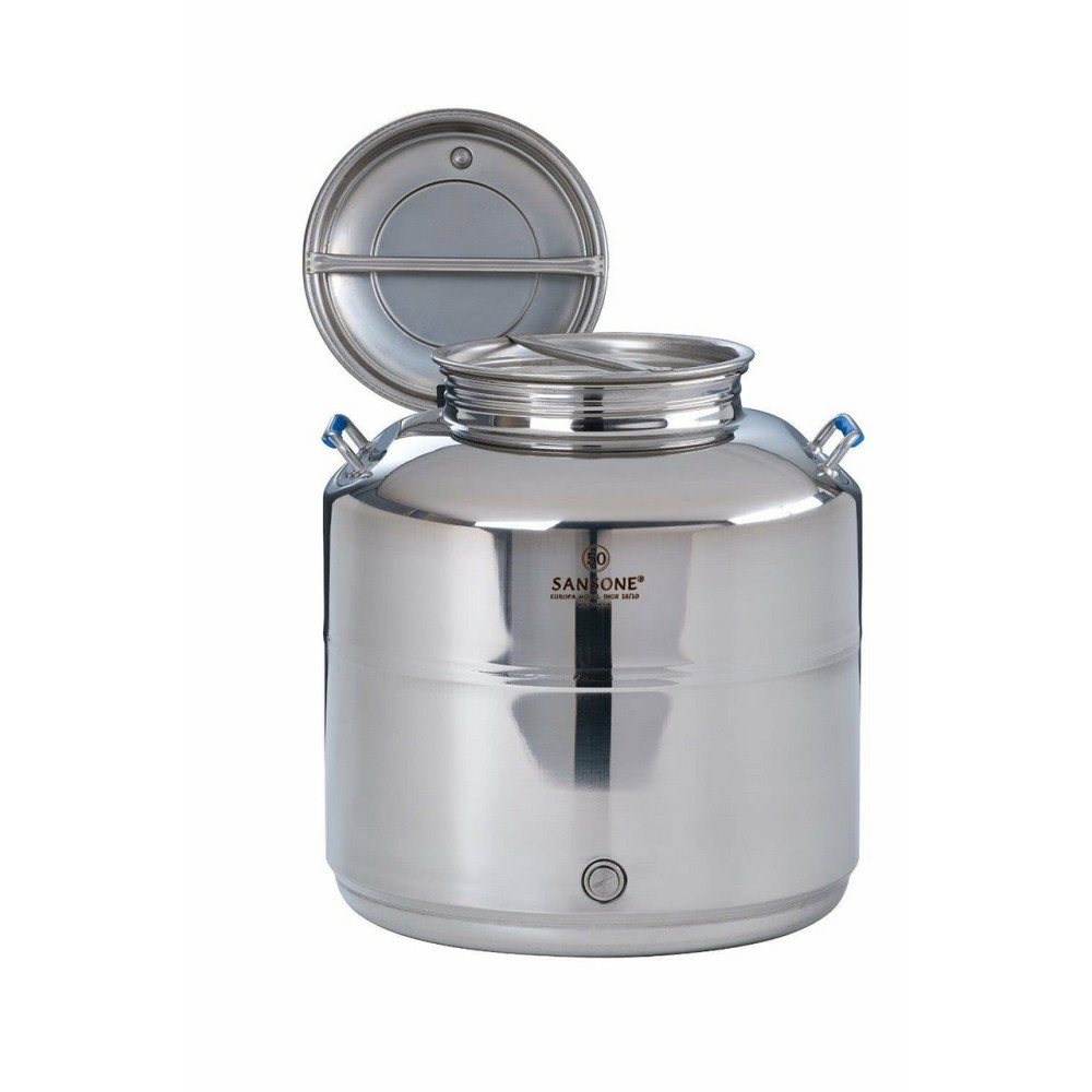 CONTENITORE OLIO 25 LT INOX SANSONE